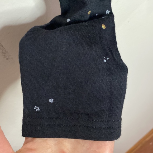 Z Supply scattered gold and silver celestial print Crewneck long sleeve size S - Picture 6 of 12